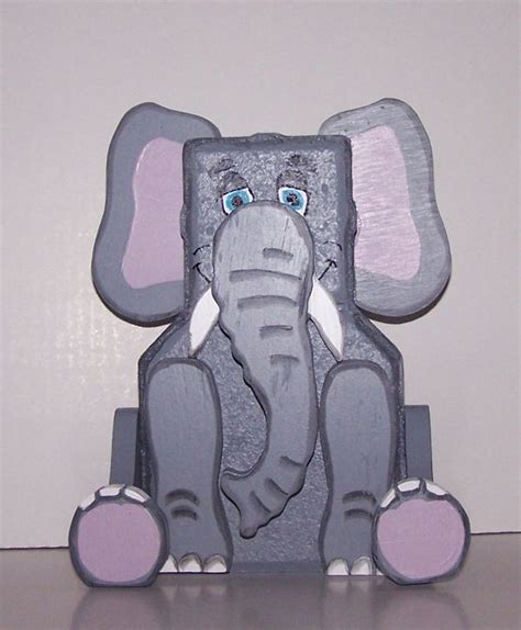 Elephant Brick Crafts Painted Pavers Stone Art