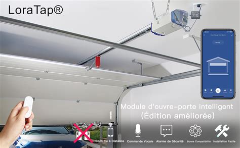 Ouvre Porte De Garage Intelligent Loratap Wifi Avec T L Commande Sans