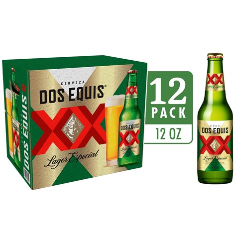 Dos Equis Mexican Lager Beer Pack Fl Oz Bottles Alcohol