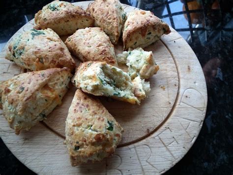 Wild Garlic And Cheese Scone Recipe