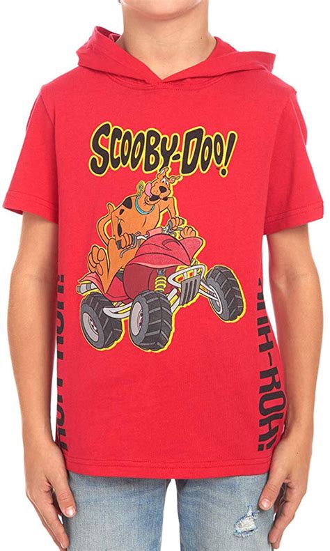 Scooby Doo Scooby Doo Short Sleeve Pullover Youth Hoodie T Shirt