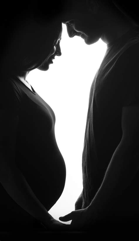 Maternity Silhouette By Photolux Studio Couple Pregnancy Photoshoot