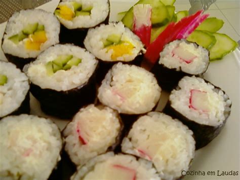 cozinha em laudas arroz  sushi shari sushi rice