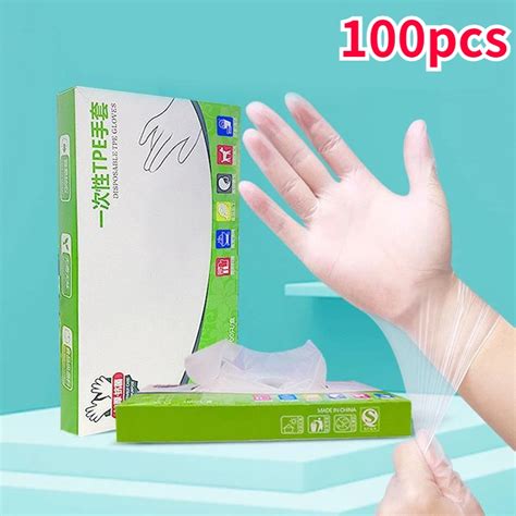 Gants De Poulet Transparents En TPE 100 Pi Ces Pour Livres De Cuisine