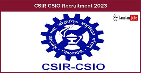 Csir Csio Recruitment Project Associate Jobs Apply Online