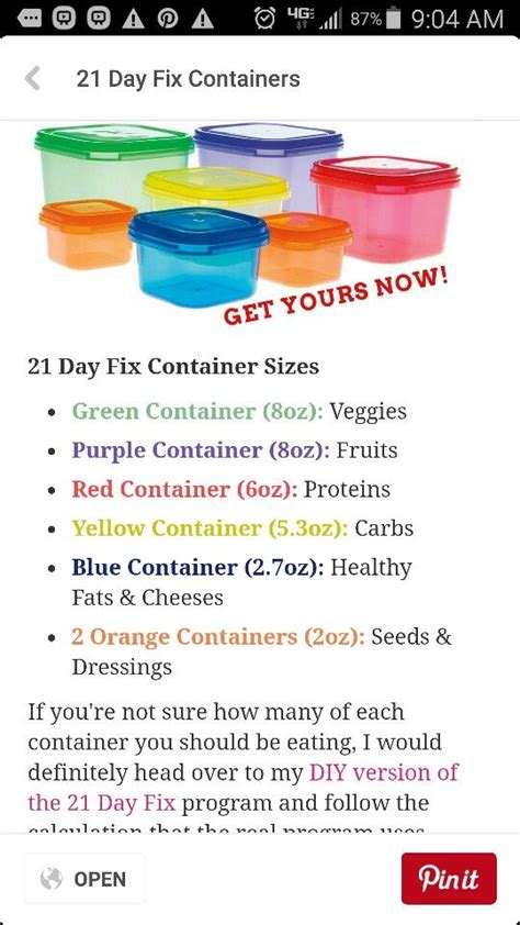 ριnтeresт кesвrαndι₆ Diy 21 Day Fix Containers 21 Day Fix 21 Day Fix Meals 21 Day Fix Diet