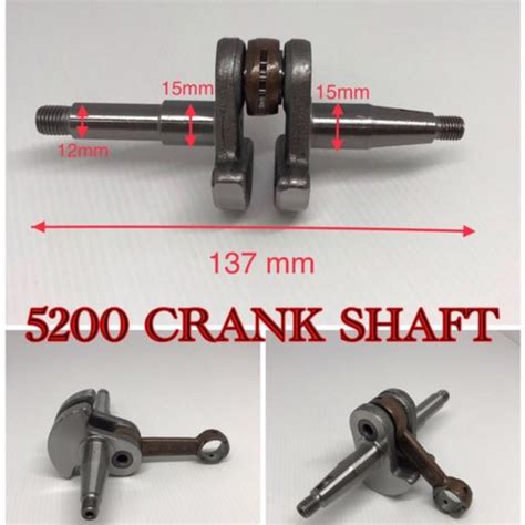 Jual Crankshaft Assy Chainsaw Crank Shaft Kur Kruk As C