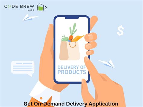 Create Delivery App With High Tech Features Code Brew Labs By Code