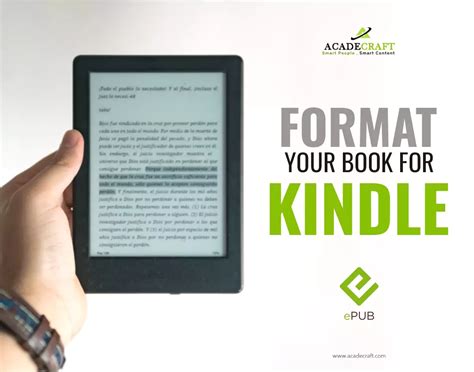 Step-by-Step Process To Format a Book for Kindle