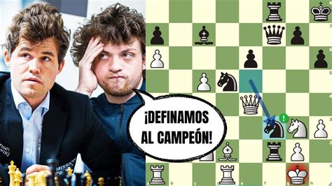 ¡es CampeÓn Dando Jaque Mate En La Final 🏆 Niemann Vs Carlsen Early