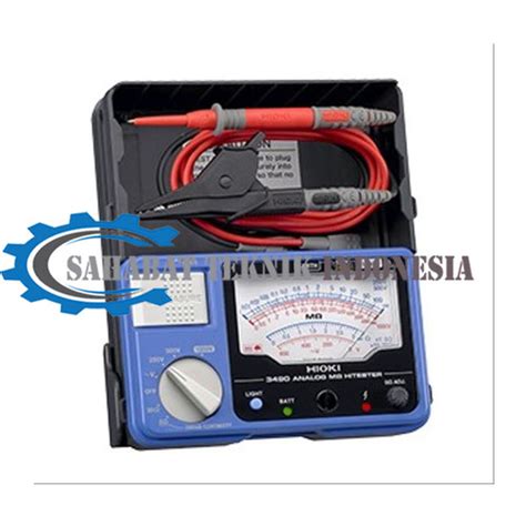 Jual Jual Hioki 3490 Analog Megger Analog Insulation Tester Original Jakarta Barat Sahabat