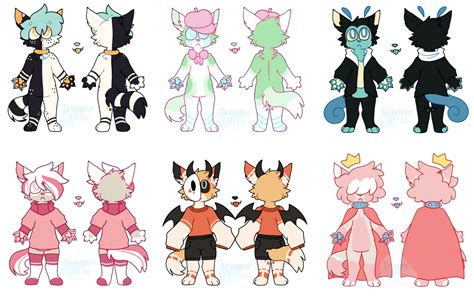 Anthro Adopts Closed By Dreamer Elphii On Deviantart