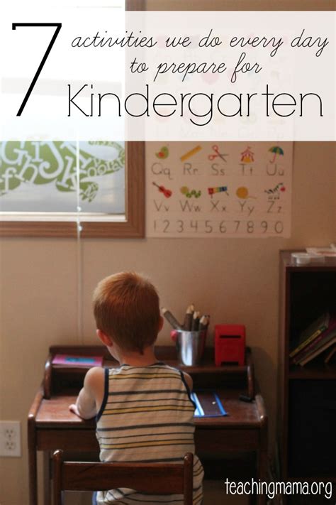 kindergarten preparation artofit