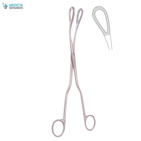 Mclintock Ovum Forceps Curved Medicta Instruments