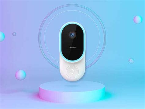 Blurams Smart Video Doorbell With AI Face Recognition And Motion