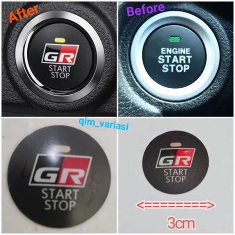 Jual Tombol Push Start Stop Engine Button Gr Sport Raize Agya Calya