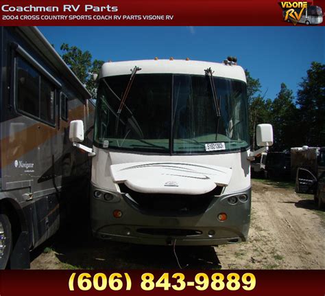 RV Exterior Body Panels 2004 CROSS COUNTRY SPORTS COACH RV PARTS VISONE ...