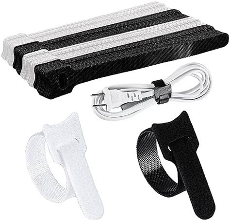 Pcs Reusable Cable Ties Straps Cable Ties Hook And Loop Straps