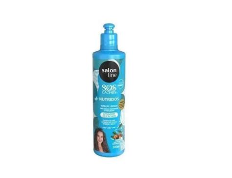 Ativador De Cachos Sos Nutridos Argan Salon Line Ml Kit De