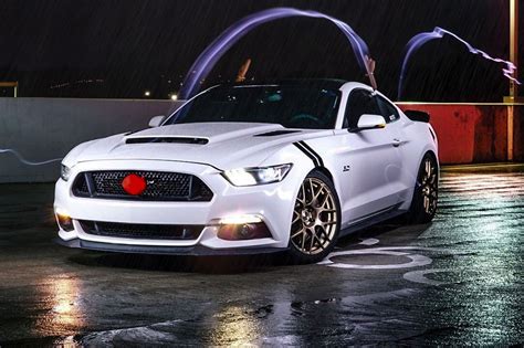 Ford Mustang S White Tsw Nurburgring Wheel Wheel Front