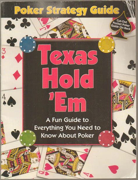 Texas Hold'em Poker Strategy Guide: Publishing, Modern: 9780766619814 ...