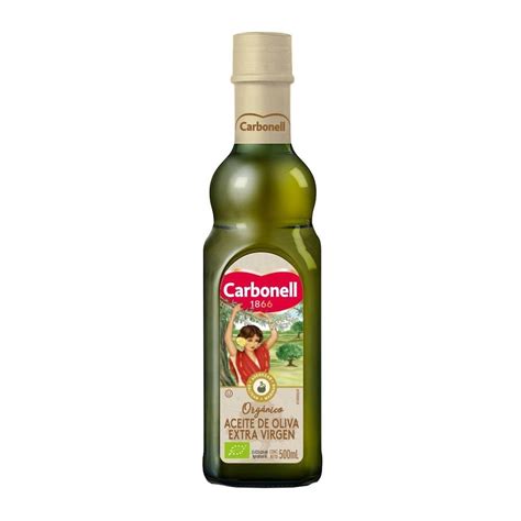 Aceite de oliva Carbonell orgánico extra virgen 500 ml Walmart