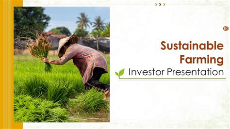 Sustainable Farming Investor Presentation Ppt Template Ppt Slide