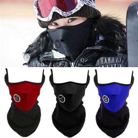 CHZZMS 3PCS Ski Face Mask Winter Outdoor Windproof Anti Cold Sports ...