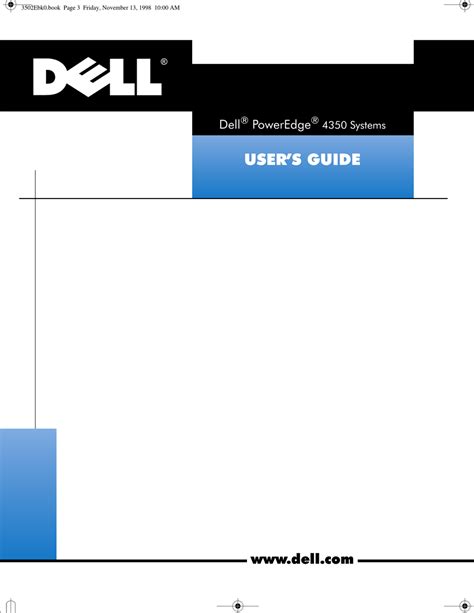 DELL POWEREDGE 4350 USER MANUAL Pdf Download | ManualsLib