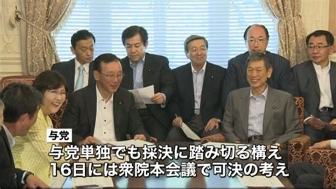 安保関連法案 あす総括質疑後に採決へ（2015年7月14日掲載）｜日テレnews Nnn