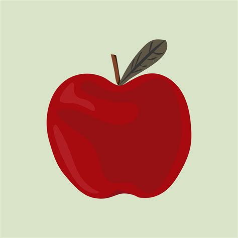 Red Apple Aesthetic Illustration Design Free Photo Illustration