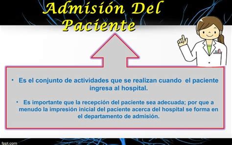 Admision Del Paciente Ppt