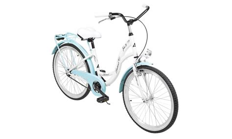 Dviratis Azimut Julie White Turquoise Bikko Lt