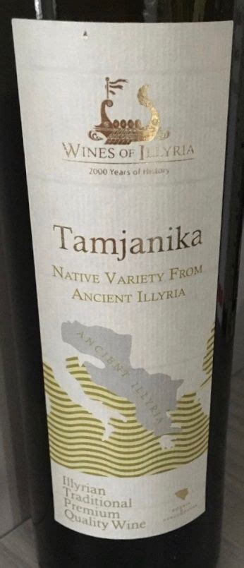 Wines Of Illyria Tamjanika Bosnia Herzegovina Hercegovina