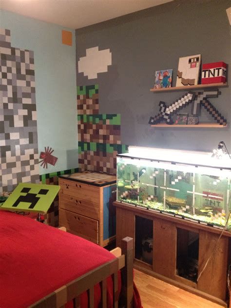 Pin By Dana Griffin On Minecraft Bedroom Minecraft Bedroom Decor