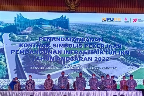 Paket Kontrak Pekerjaan Pembangunan Infrastruktur Ikn Rp Triliun