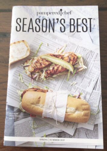 Pampered Chef Season S Best Spring Summer Cook Book Recipes