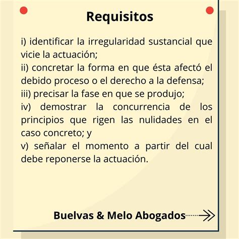 Buelvas Melo Abogados On Twitter Claves Para Plantear Una Nulidad