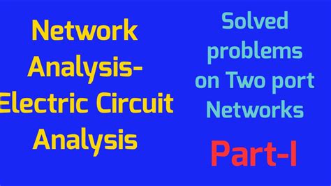 Network Analysis Circuit Theory Trb Polytechnic Eee Ece Gate Ece Eee