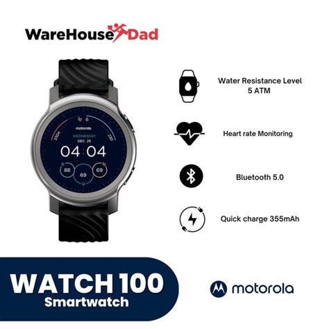 Motorola Moto Watch 100 Warehousedad