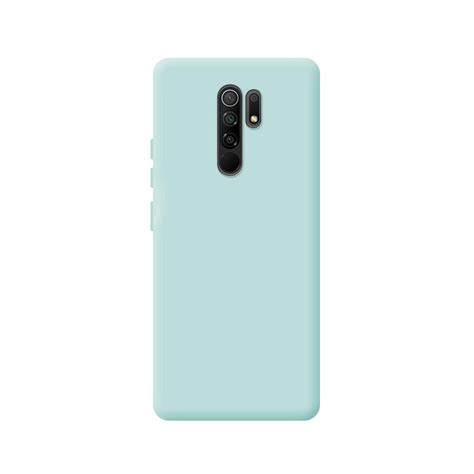 Capa Xiaomi Redmi 9 Soft Silky Verde Água Copertini