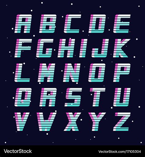 Retro Futuristic Font