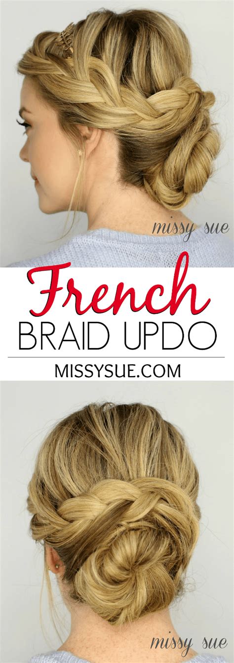 French Braid Updo