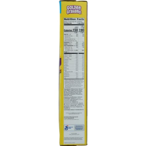 Golden Grahams Cereal Nutrition Facts Blog Dandk