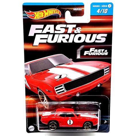 Mattel Hot Wheels Αυτοκινητάκια Ταινίες Fast And Furious 69 Camaro HNR88 HNT14 Toys shop gr
