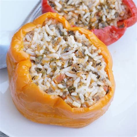 Egyptian Stuffed Peppers Recipe | The Feedfeed