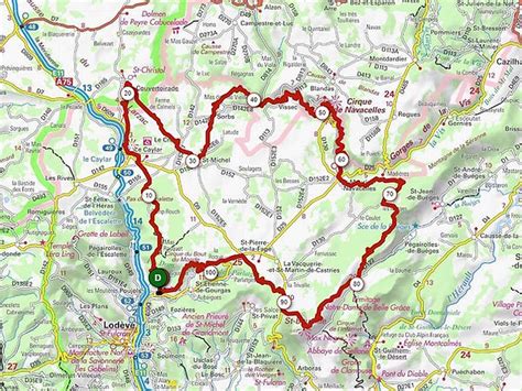 Le randonneur fou Le GR de Pays Tour du Larzac méridional 2022