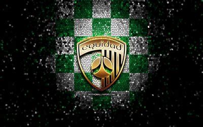 Download wallpapers Club Deportivo La Equidad FC, glitter logo ...