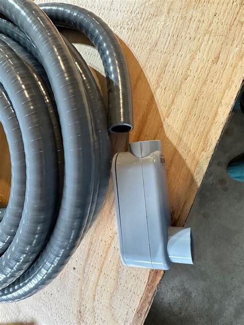 How Do I Connect Up Flexible Conduit To This Type LB Connector DIY