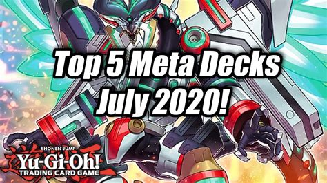 Yu Gi Oh Top Meta Decks For The July Format Toon Chaos Youtube